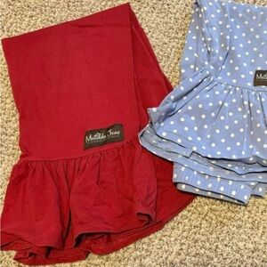 Matilda Jane size 8 red big ruffles